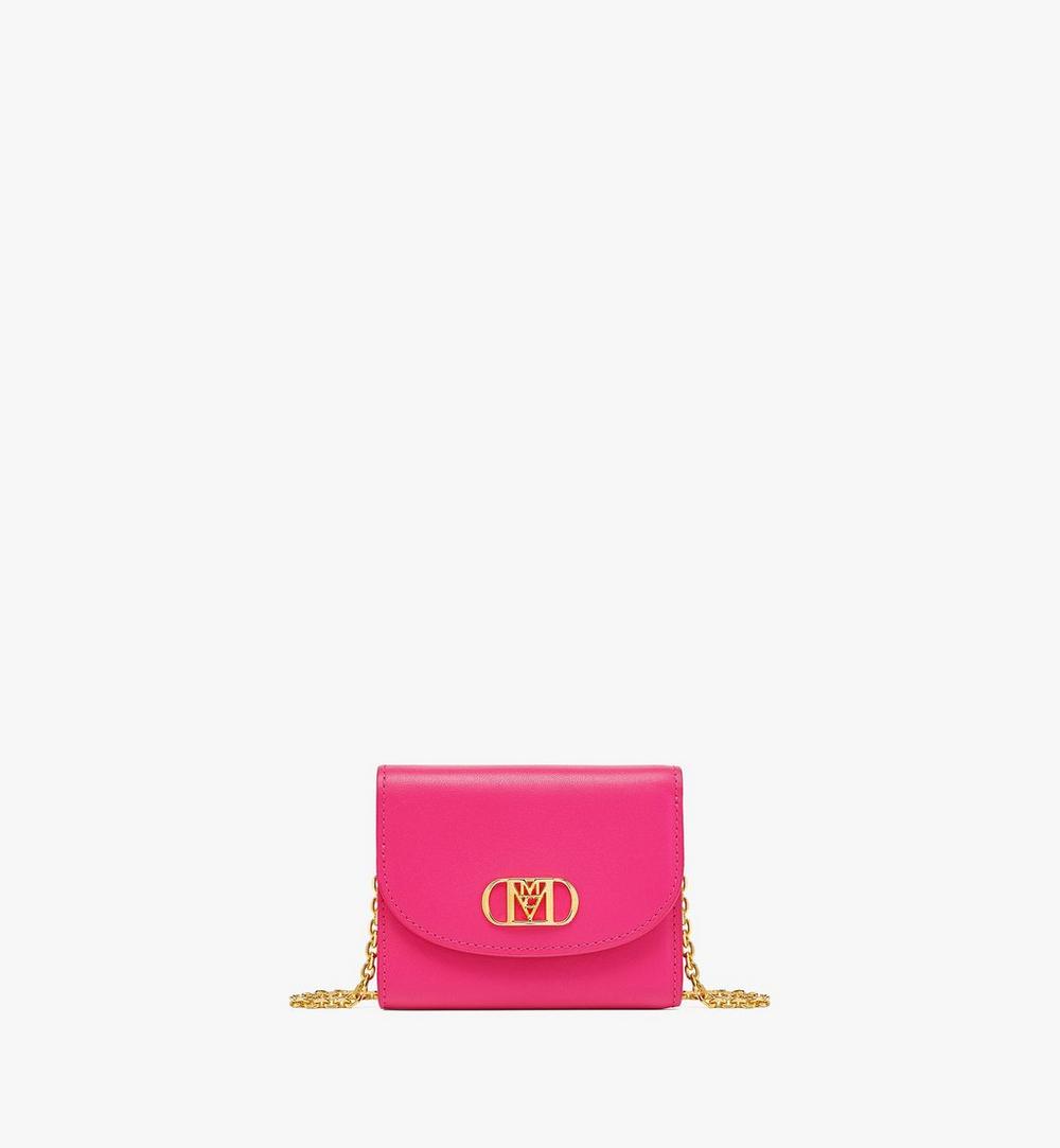 Mode Mena Trifold Crossbody Wallet in Nappa Leather 1